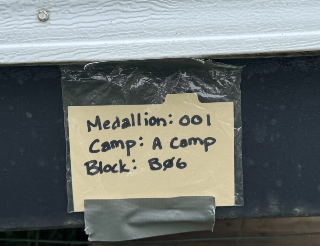 Sample of identification for trailer