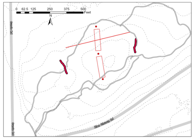 Rapier Woods Battle Diagram