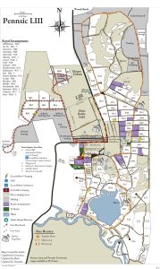 Map of Pennsic 53